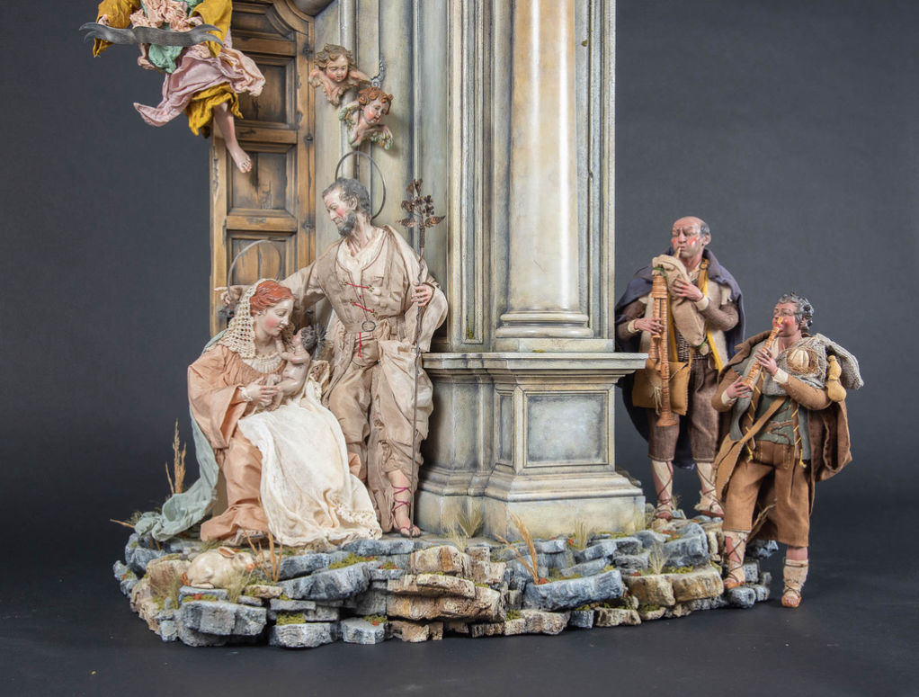 scenografia presepe napoletano