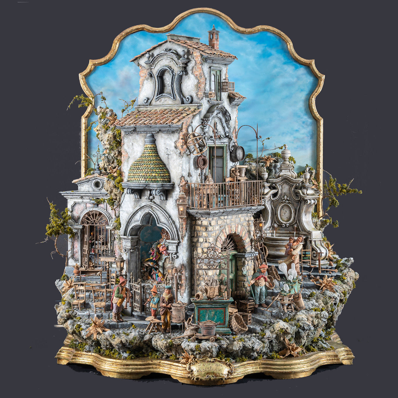 presepe napoletano del 700